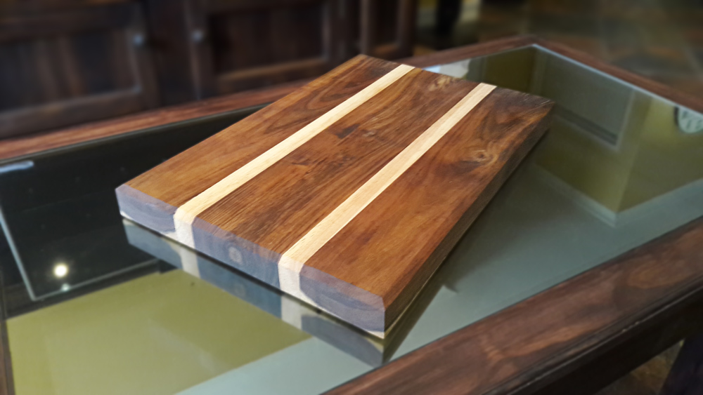 DIY Wooden Cutting Board from Ikea Numerar Scraps 