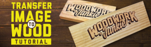 How to print on wood