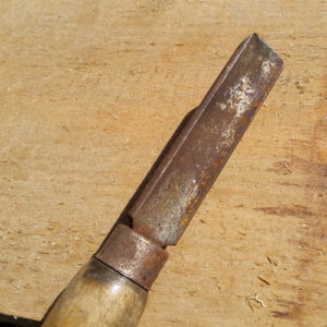 Rusty roughing gouge