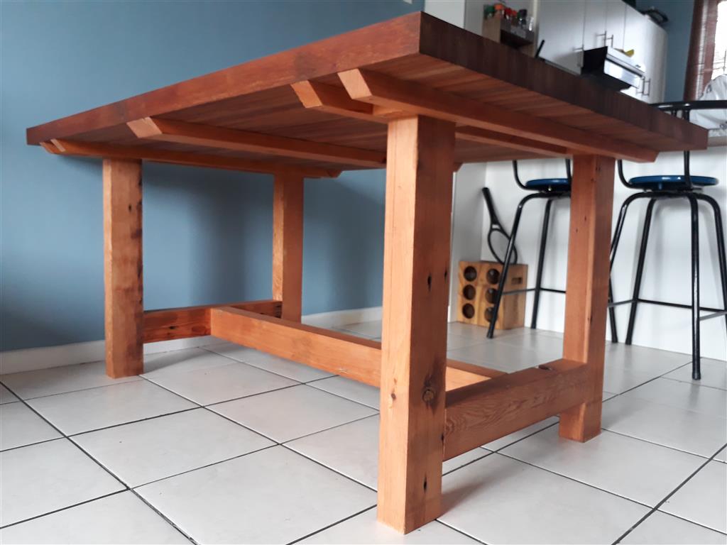How to make a simple solid wood table top 