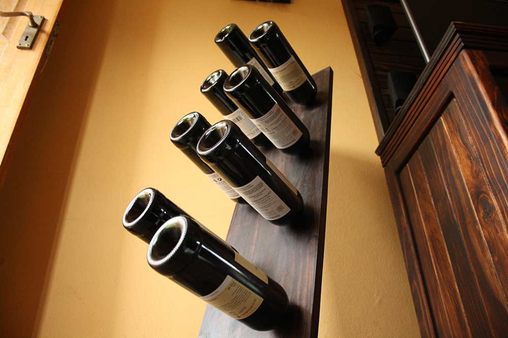 Wine rack for two!
