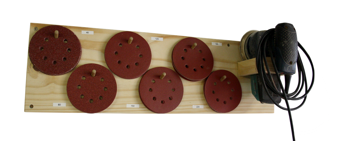 sanding disc holder