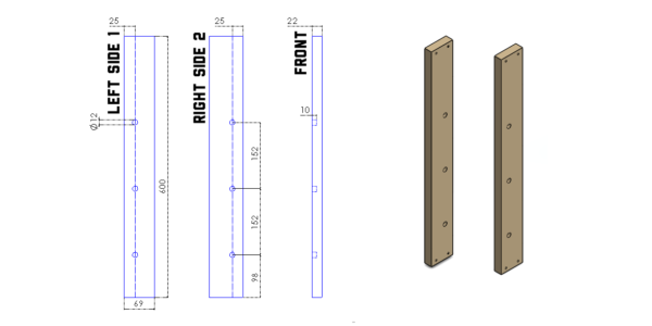 Flip Tray Drill Bit Organizer And Storage Cabinet 