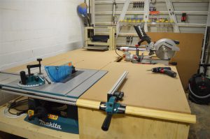 Table And Miter Saw Bench â€