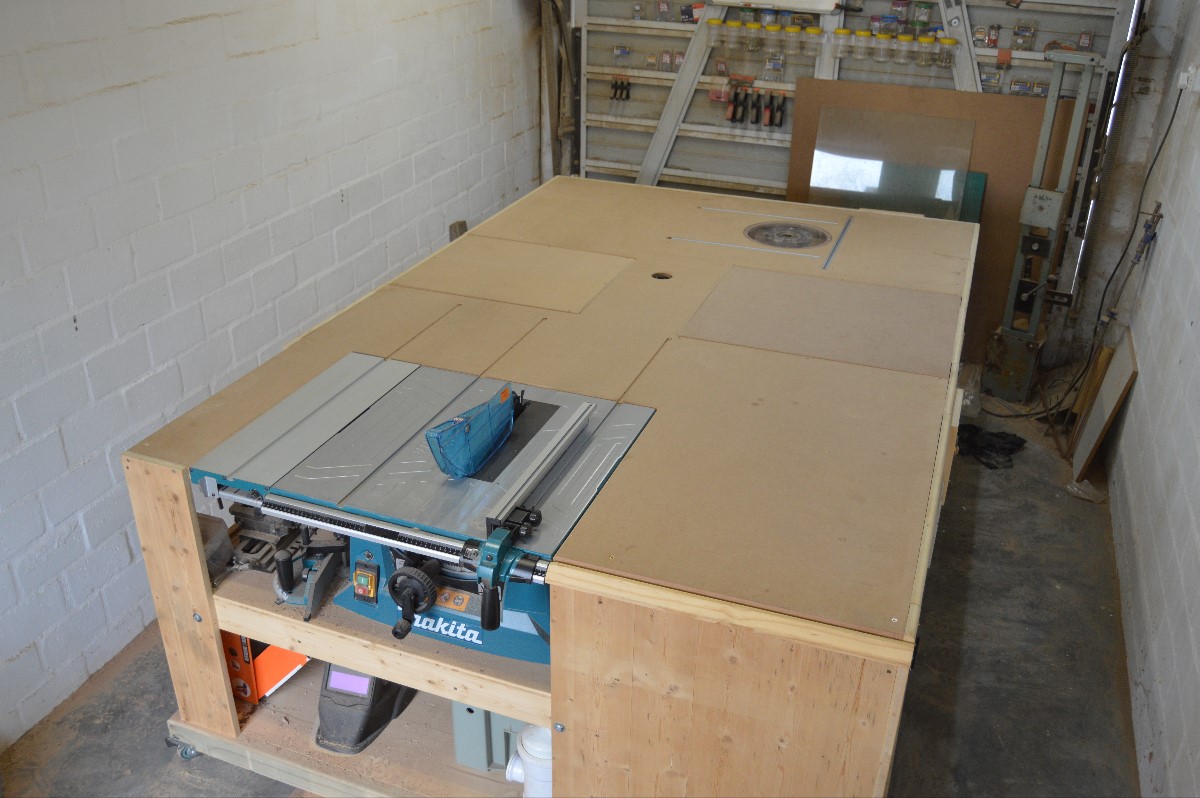 Woodshop Junkies All-In-One Woodworking Bench PLANS