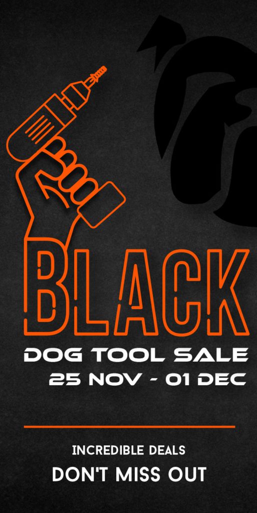 Banner 2 Black Dog SaleArtboard 1 copy Woodwork Junkie