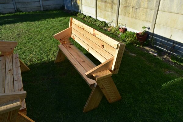 2-In-1 Garden Bench/Picnic Table Plans | Woodwork Junkie